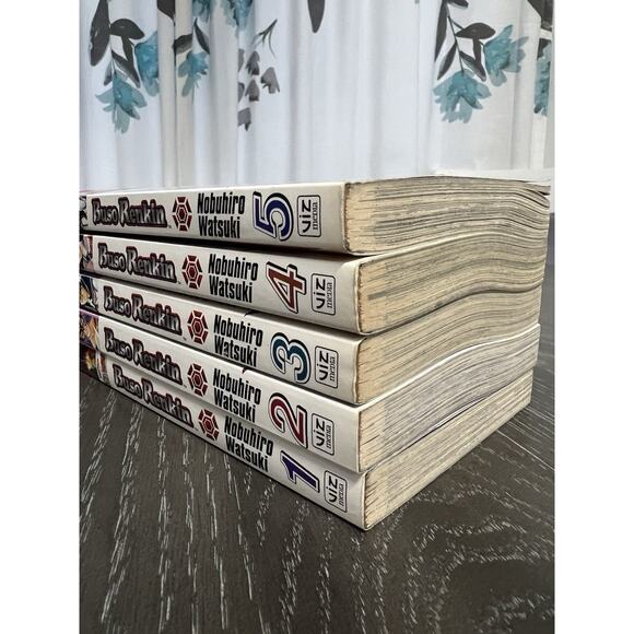 Buso Renkin Manga Vols 1-5 English Anime Set Nobuhiro Watsuki Viz Media - Picture 10 of 11